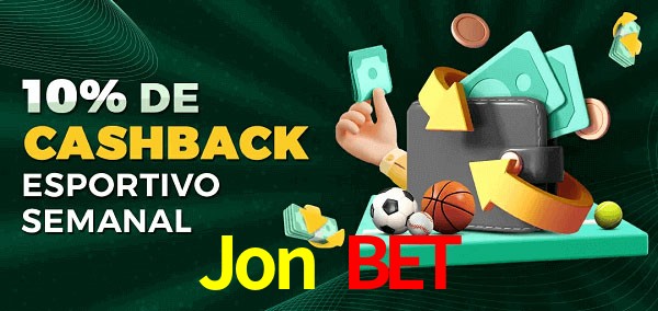 10% de bônus de cashback na Jon Bet