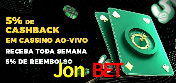 Promoções do cassino ao Vivo Jon Bet